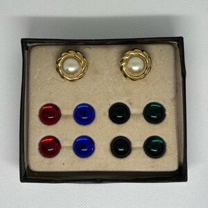 Vintage Kenneth J Lane Interchangeable Earrings